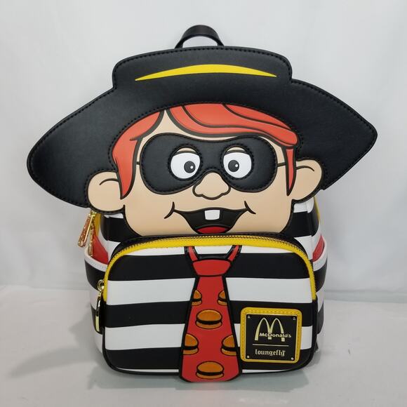 Loungefly McDonald's Hamburglar Cosplay Mini Backpack NWT - Picture 1 of 6